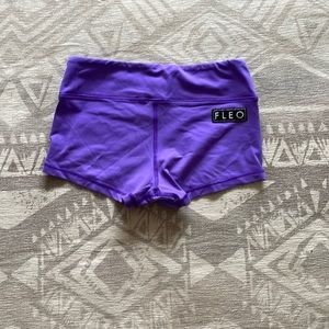 Fleo Purple Shorts